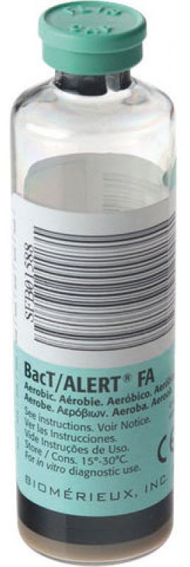 Blue (Aerobic) BacTALERT® Blood Culture Bottle